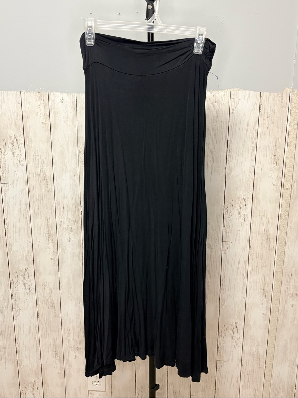 jonathan martin Black Flowing Women's Maxi Skirt